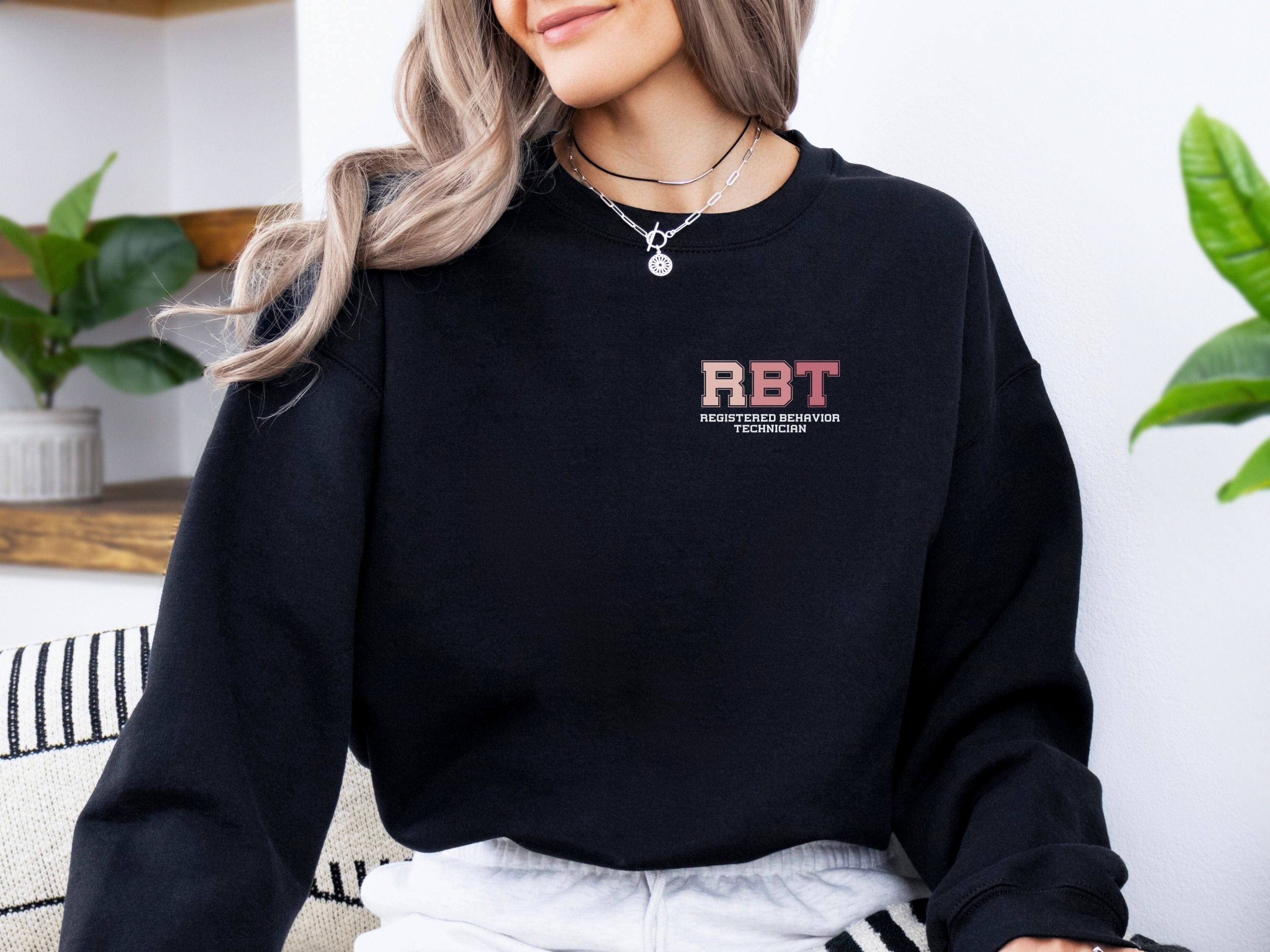 RBT College Sweatshirt-Neurodiversity, ADHD & Autism Awareness & Acceptance Sweatshirt by Daily Bloom