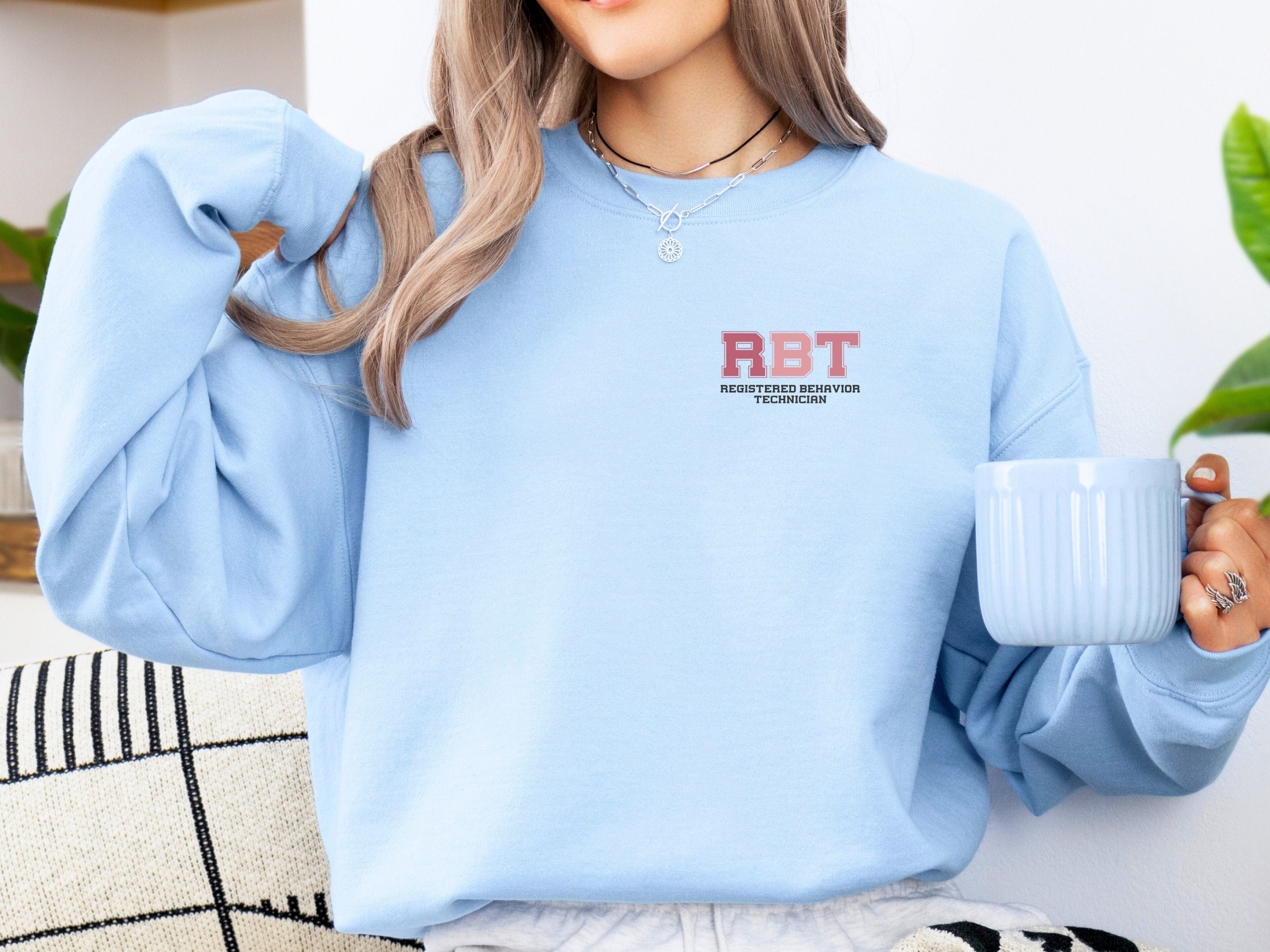 RBT College Sweatshirt-Neurodiversity, ADHD & Autism Awareness & Acceptance Sweatshirt by Daily Bloom