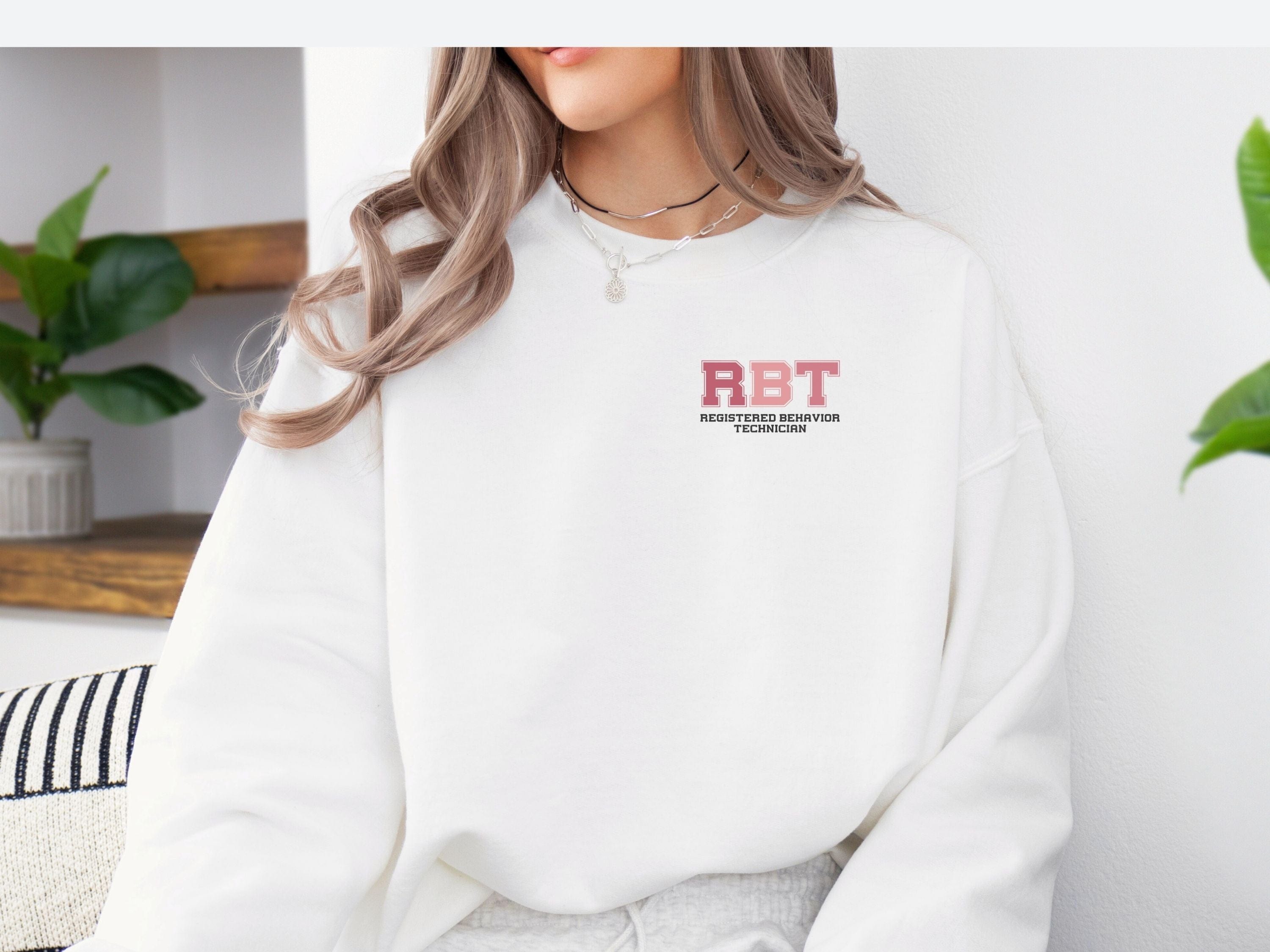 RBT College Sweatshirt-Neurodiversity, ADHD & Autism Awareness & Acceptance Sweatshirt by Daily Bloom