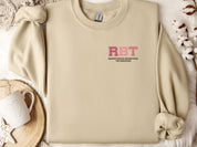RBT College Sweatshirt-Sand-Neurodiversity, ADHD & Autism Awareness & Acceptance Sweatshirt by Daily Bloom