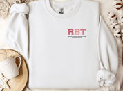 RBT College Sweatshirt-White-Neurodiversity, ADHD & Autism Awareness & Acceptance Sweatshirt by Daily Bloom