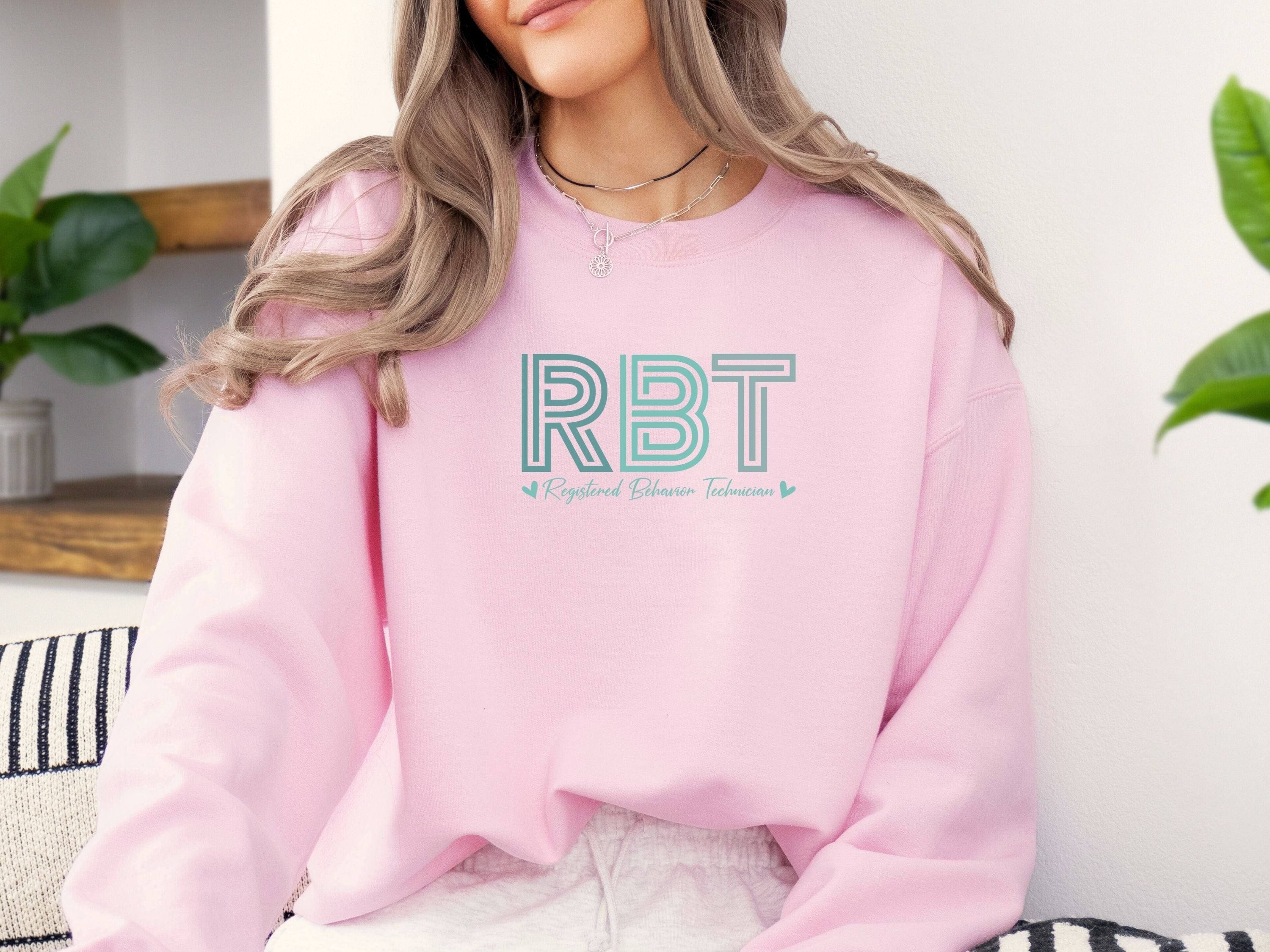 RBT Geometric Sweatshirt-Neurodiversity, ADHD & Autism Awareness & Acceptance Sweatshirt by Daily Bloom