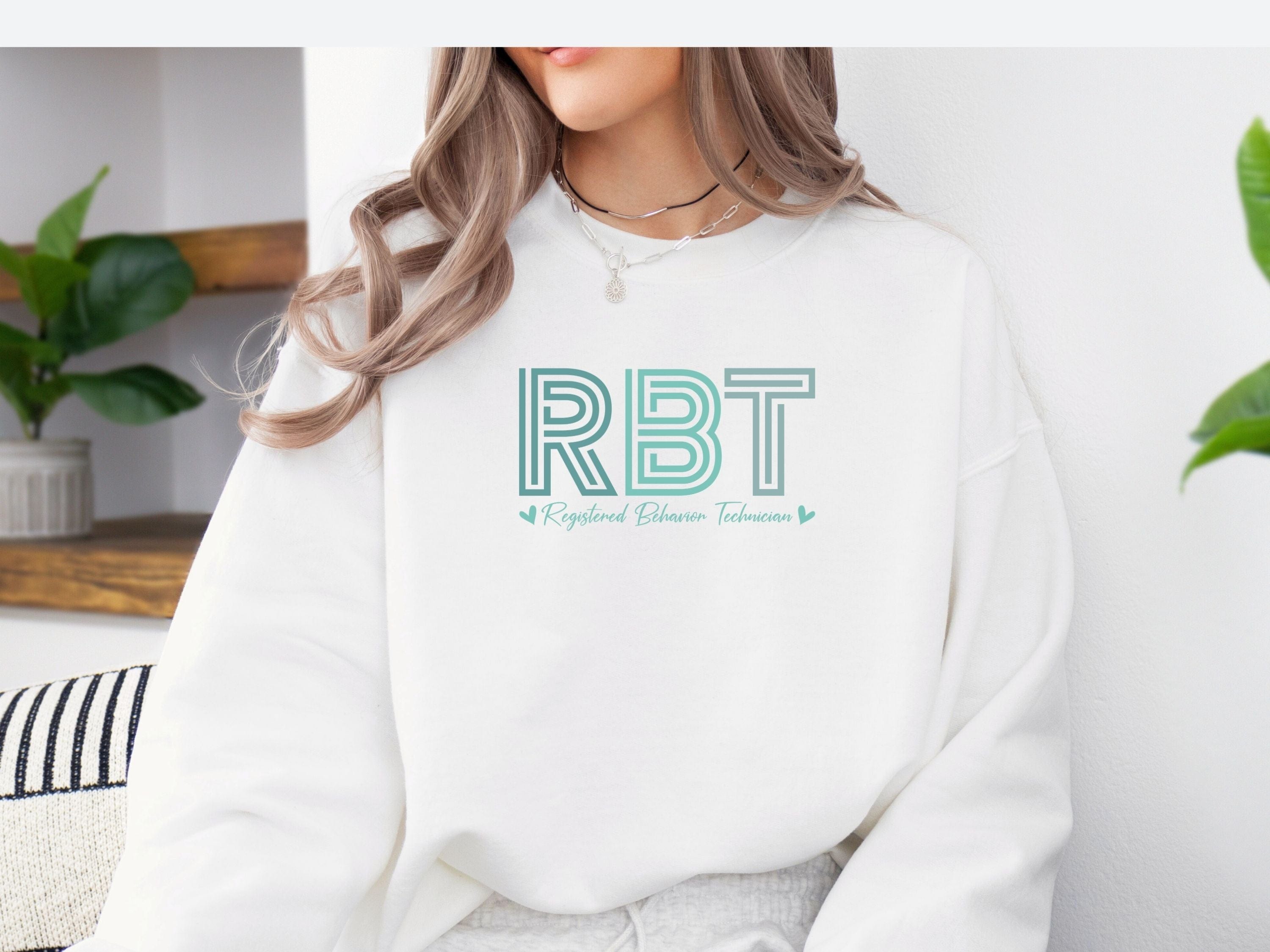 RBT Geometric Sweatshirt-Neurodiversity, ADHD & Autism Awareness & Acceptance Sweatshirt by Daily Bloom