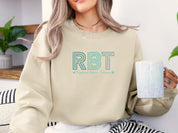 RBT Geometric Sweatshirt-Neurodiversity, ADHD & Autism Awareness & Acceptance Sweatshirt by Daily Bloom