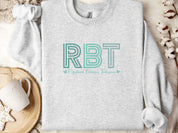 RBT Geometric Sweatshirt-Ash-Neurodiversity, ADHD & Autism Awareness & Acceptance Sweatshirt by Daily Bloom