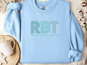 RBT Geometric Sweatshirt-Light Blue-Neurodiversity, ADHD & Autism Awareness & Acceptance Sweatshirt by Daily Bloom