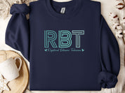 RBT Geometric Sweatshirt-Navy-Neurodiversity, ADHD & Autism Awareness & Acceptance Sweatshirt by Daily Bloom