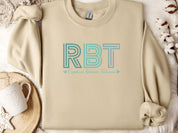 RBT Geometric Sweatshirt-Sand-Neurodiversity, ADHD & Autism Awareness & Acceptance Sweatshirt by Daily Bloom