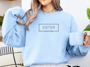 Sister Box Sweatshirt-Neurodiversity, ADHD & Autism Awareness & Acceptance Sweatshirt by Daily Bloom