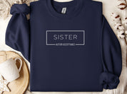 Sister Box Sweatshirt-Navy-Neurodiversity, ADHD & Autism Awareness & Acceptance Sweatshirt by Daily Bloom