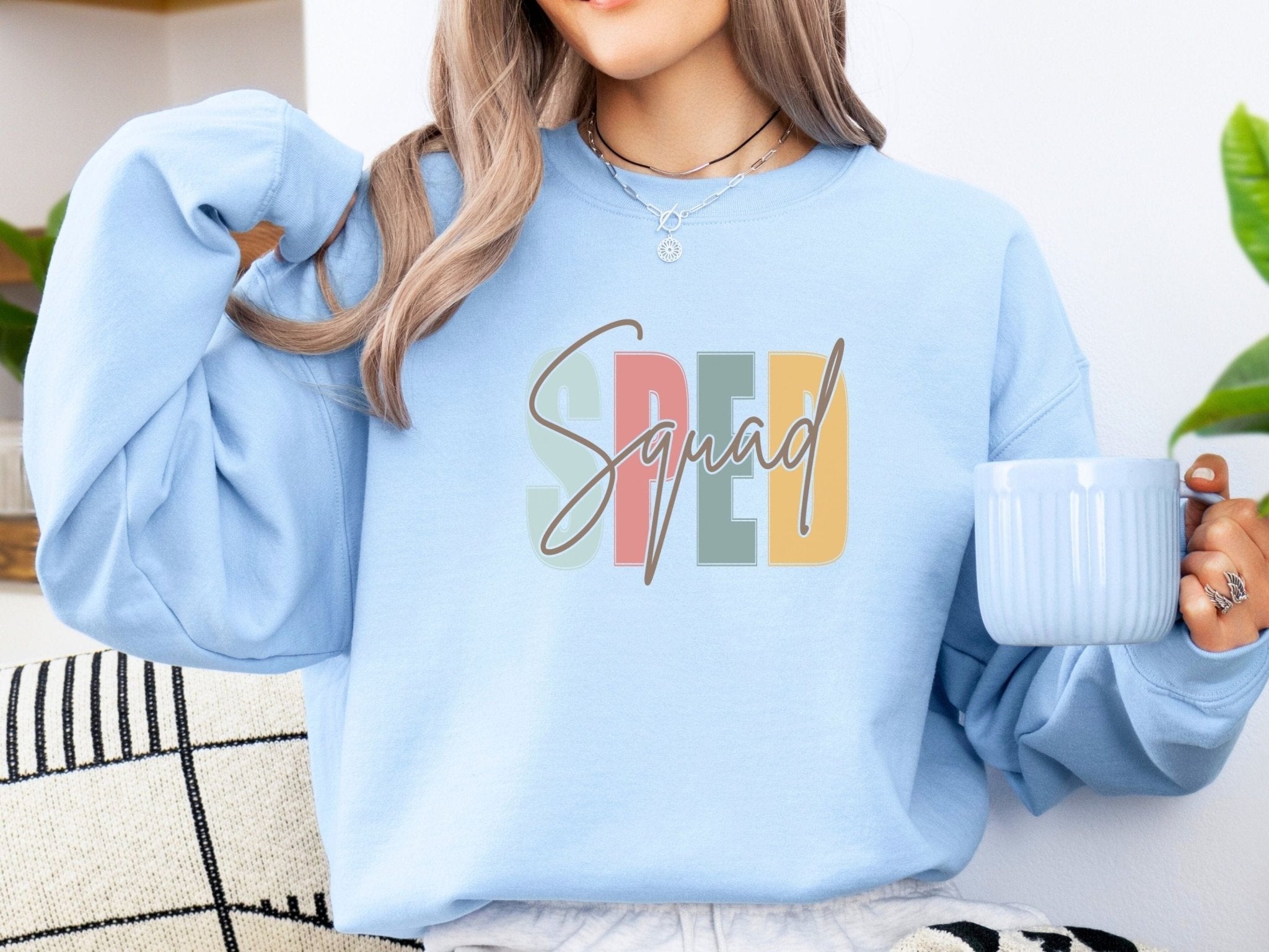Autism Sweatshirt - SPED Squad - Special Education Sweatshirt - Daily Bloom