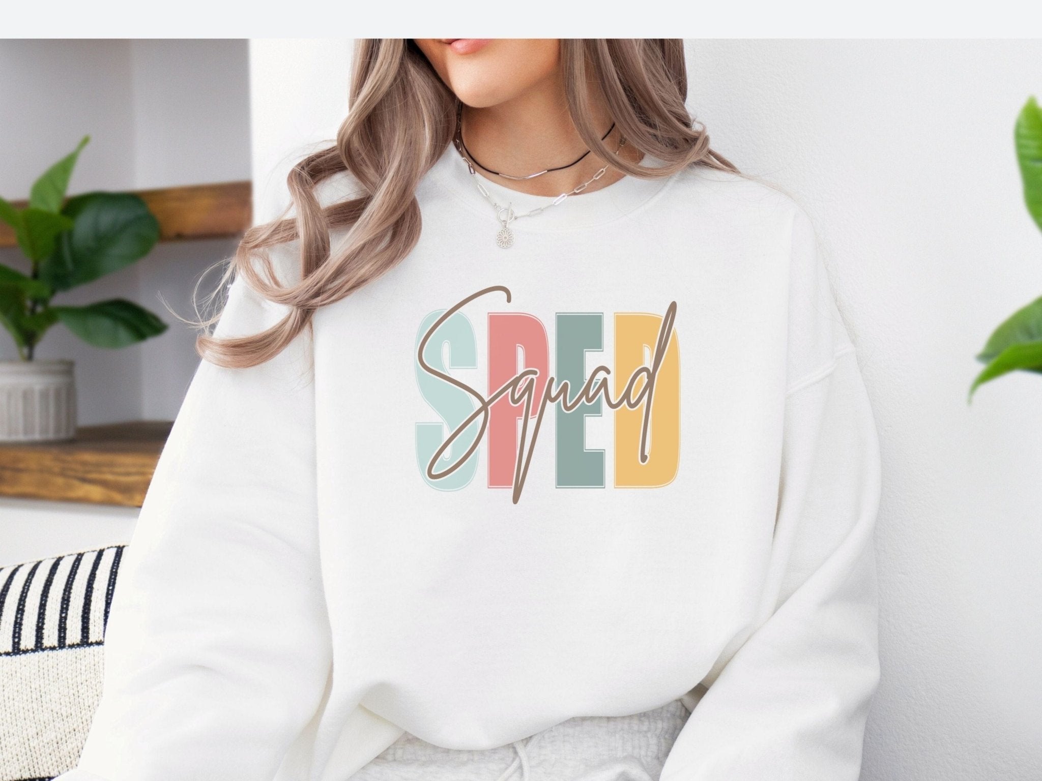 Autism Sweatshirt - SPED Squad - Special Education Sweatshirt - Daily Bloom
