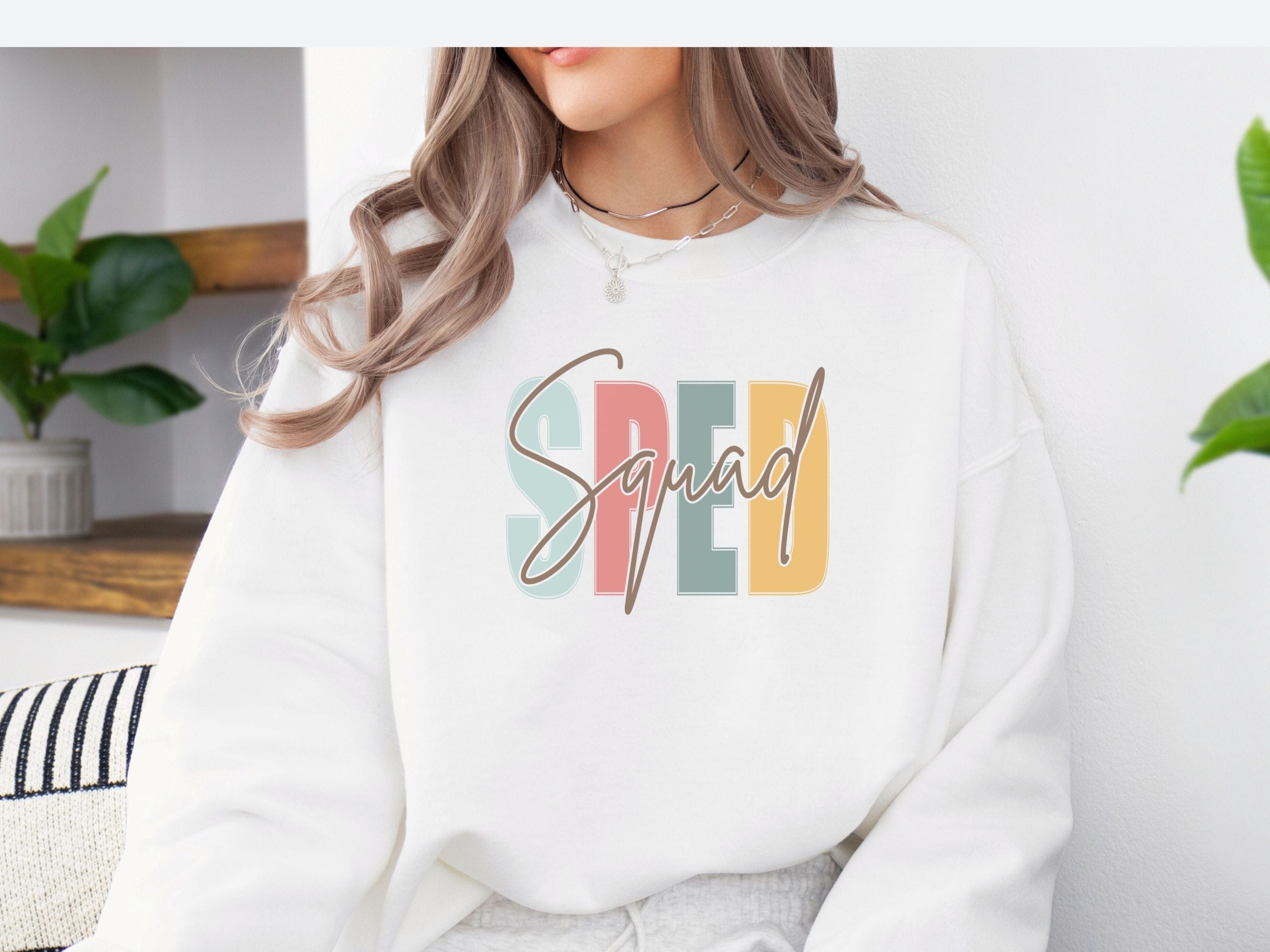 SPED Squad - Special Education Sweatshirt-Neurodiversity, ADHD & Autism Awareness & Acceptance Sweatshirt by Daily Bloom