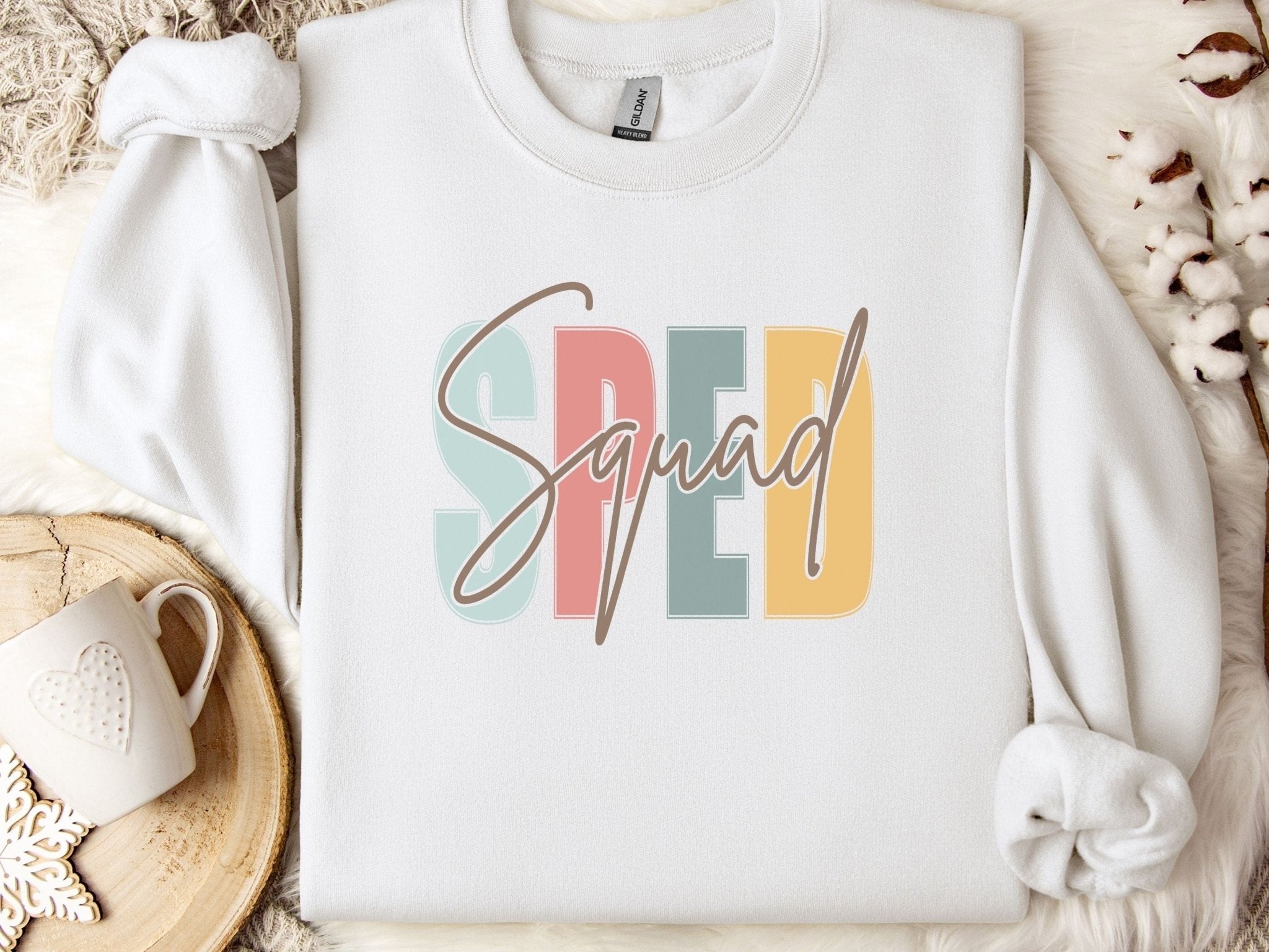 Autism Sweatshirt - SPED Squad - Special Education Sweatshirt - Daily Bloom