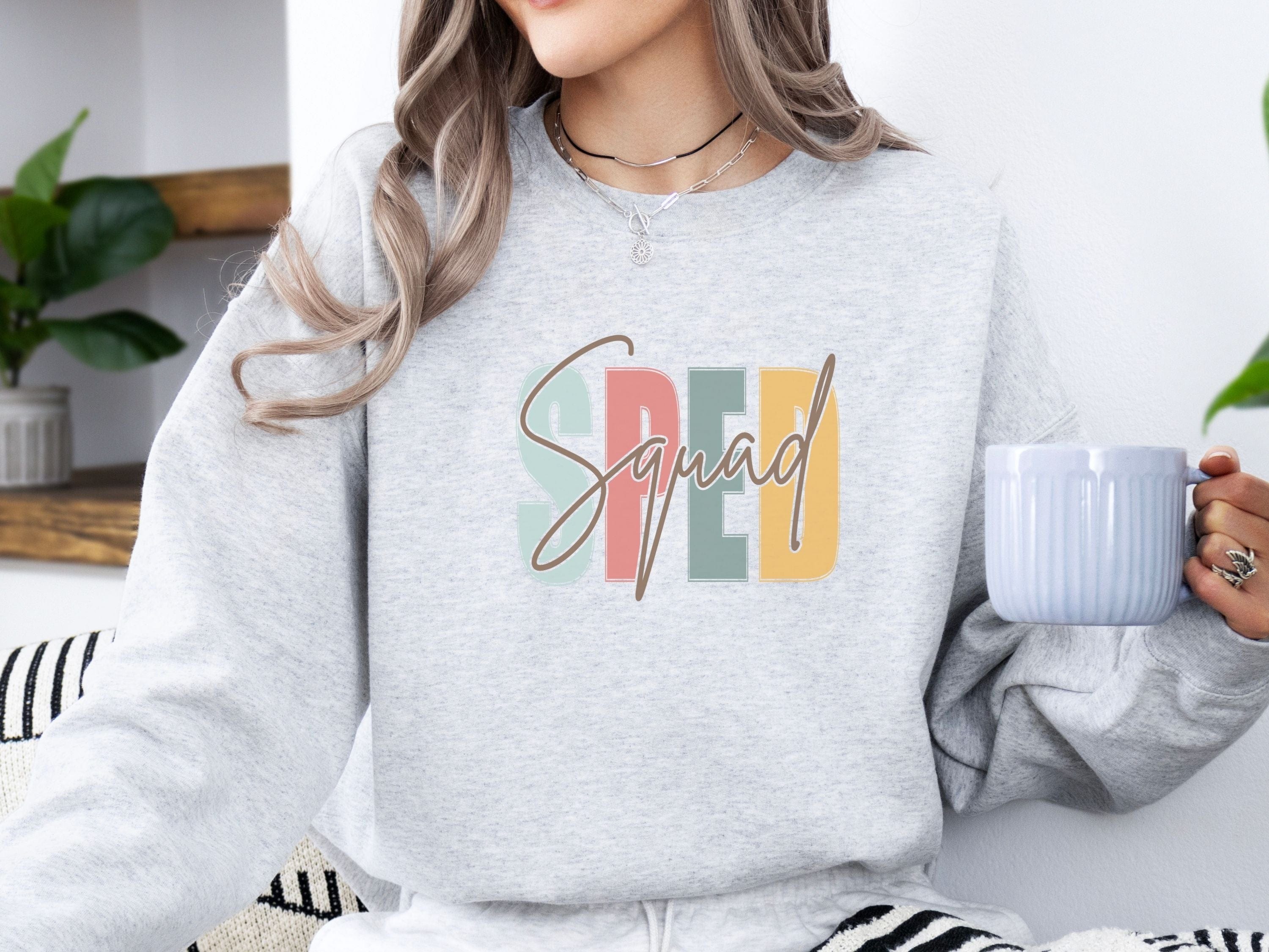 SPED Squad - Special Education Sweatshirt-Neurodiversity, ADHD & Autism Awareness & Acceptance Sweatshirt by Daily Bloom