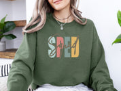 SPED Squad - Special Education Sweatshirt-Neurodiversity, ADHD & Autism Awareness & Acceptance Sweatshirt by Daily Bloom