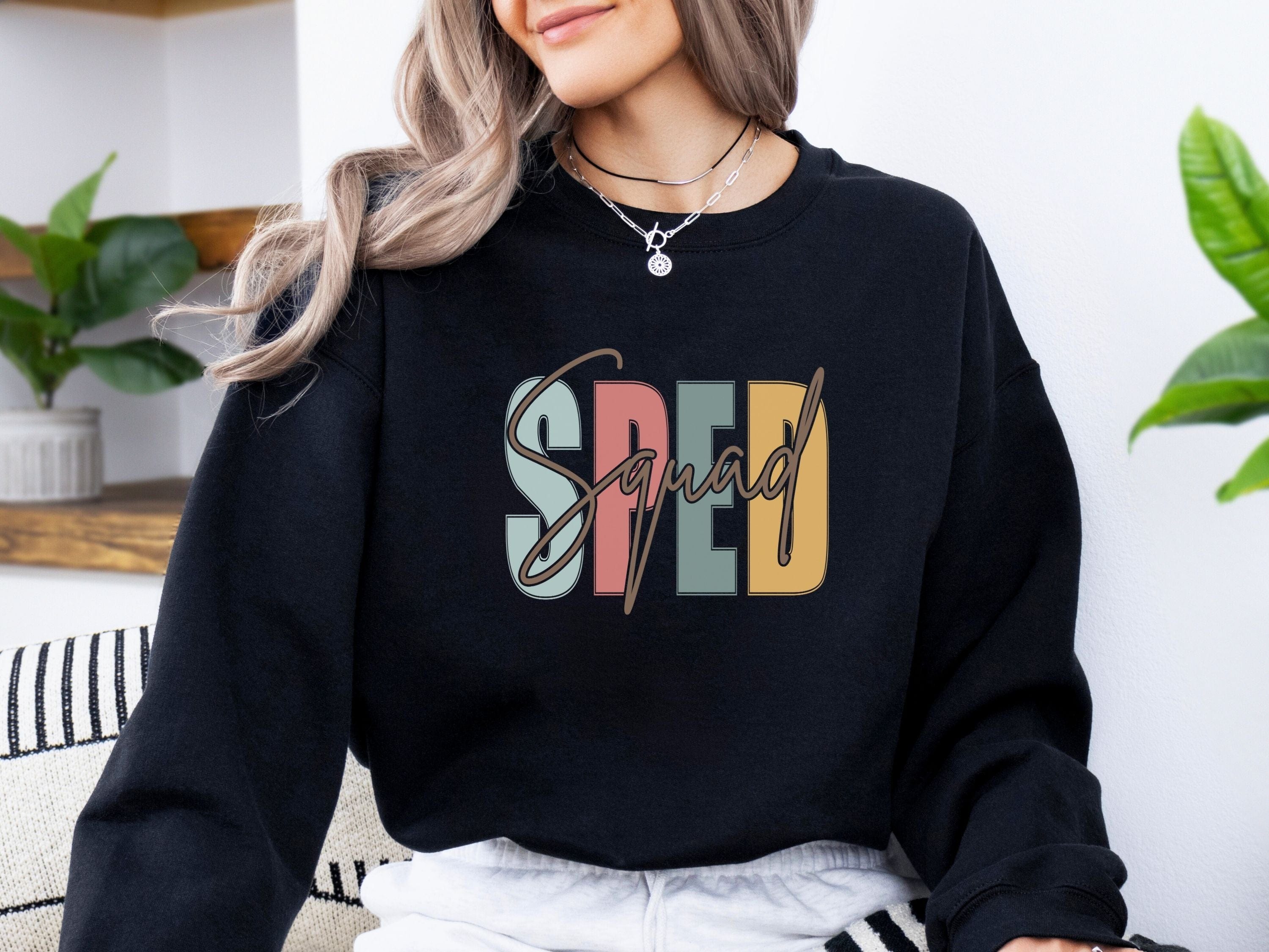 SPED Squad - Special Education Sweatshirt-Neurodiversity, ADHD & Autism Awareness & Acceptance Sweatshirt by Daily Bloom