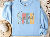 SPED Squad - Special Education Sweatshirt-Light Blue-Neurodiversity, ADHD & Autism Awareness & Acceptance Sweatshirt by Daily Bloom