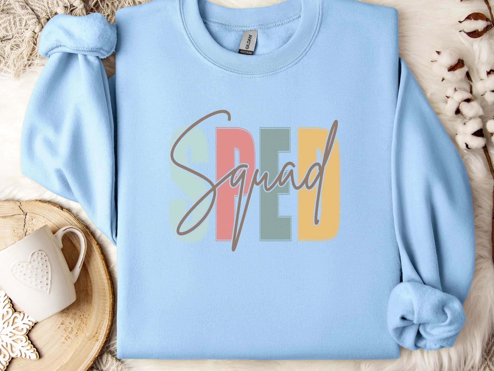Autism Sweatshirt - SPED Squad - Special Education Sweatshirt - Daily Bloom