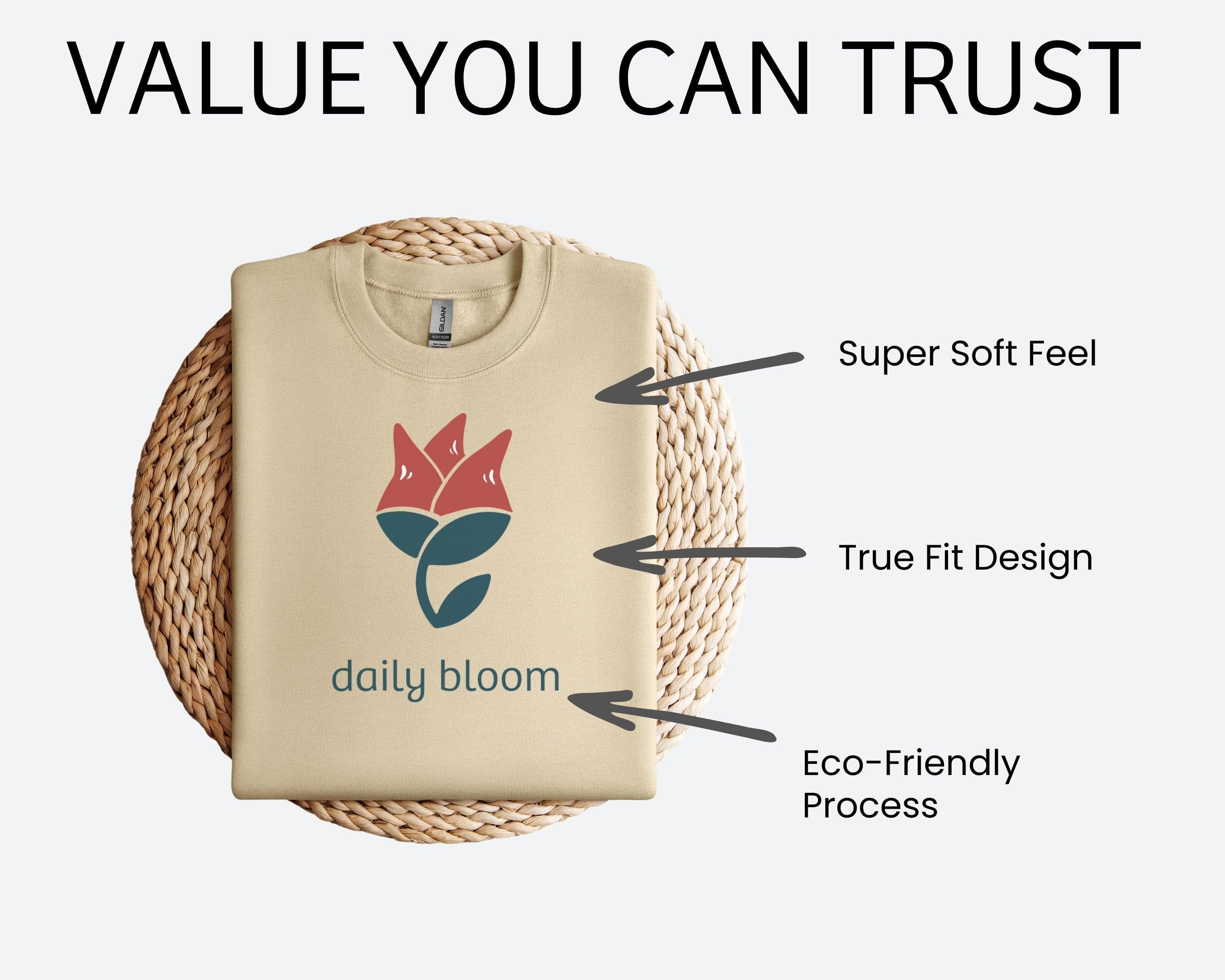 Your Words Matter Sweatshirt-Neurodiversity, ADHD & Autism Awareness & Acceptance Sweatshirt by Daily Bloom