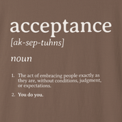 Autism T-Shirt By Daily Bloom Acceptance Definition Comfort Colors Tee