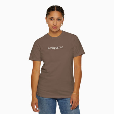 Autism T-Shirt - Acceptance Statement Comfort Colors Tee - Daily Bloom