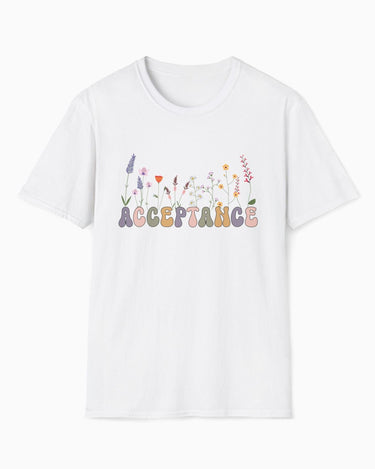 Autism T-Shirt - Acceptance Wildflowers Tee - Daily Bloom