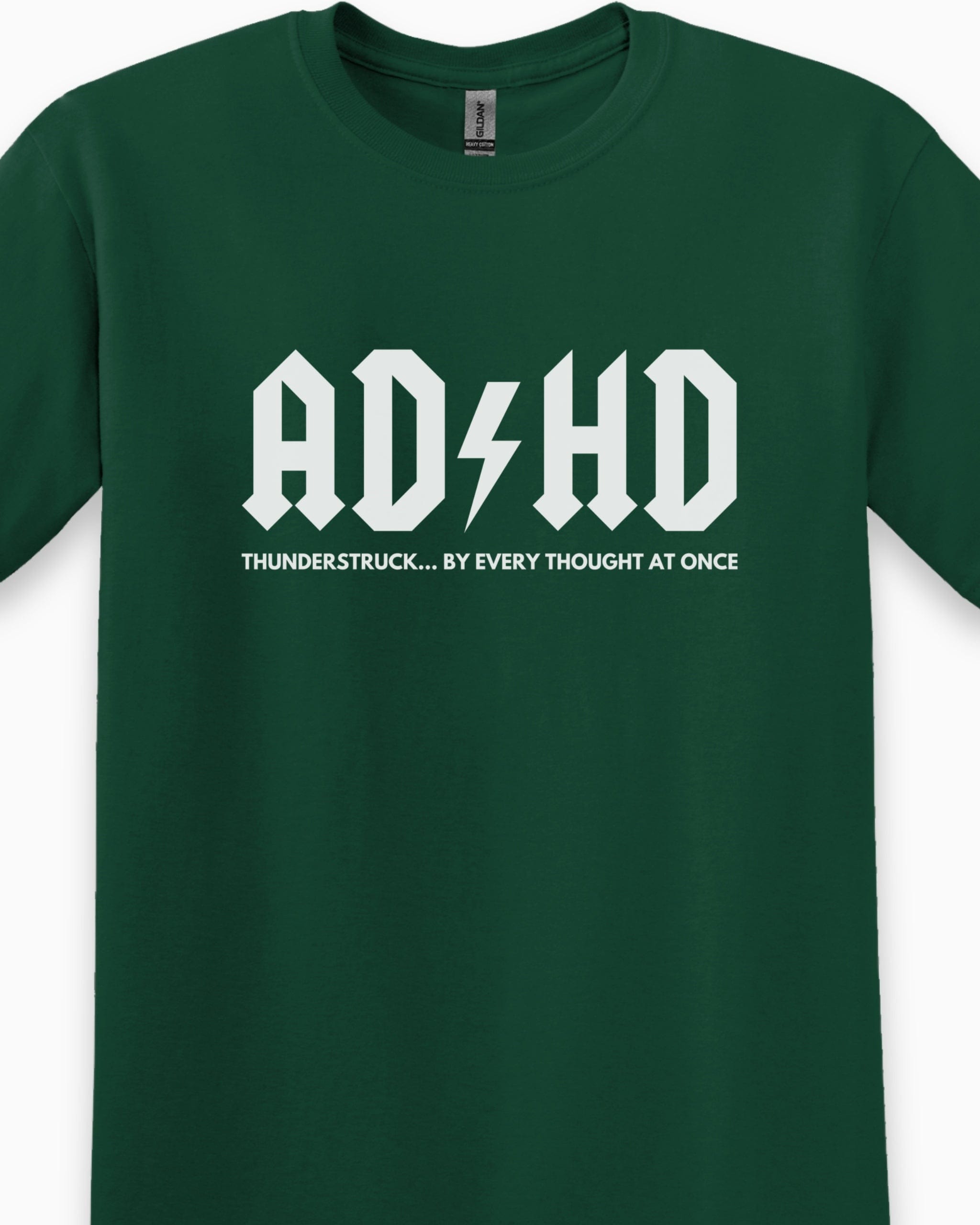 HD Thunderstruck Tee-Neurodiversity, ADHD & Autism Awareness & Acceptance T-Shirt by Daily Bloom