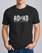 AD/HD Thunderstruck Tee-Neurodiversity, ADHD & Autism Awareness & Acceptance T-Shirt by Daily Bloom