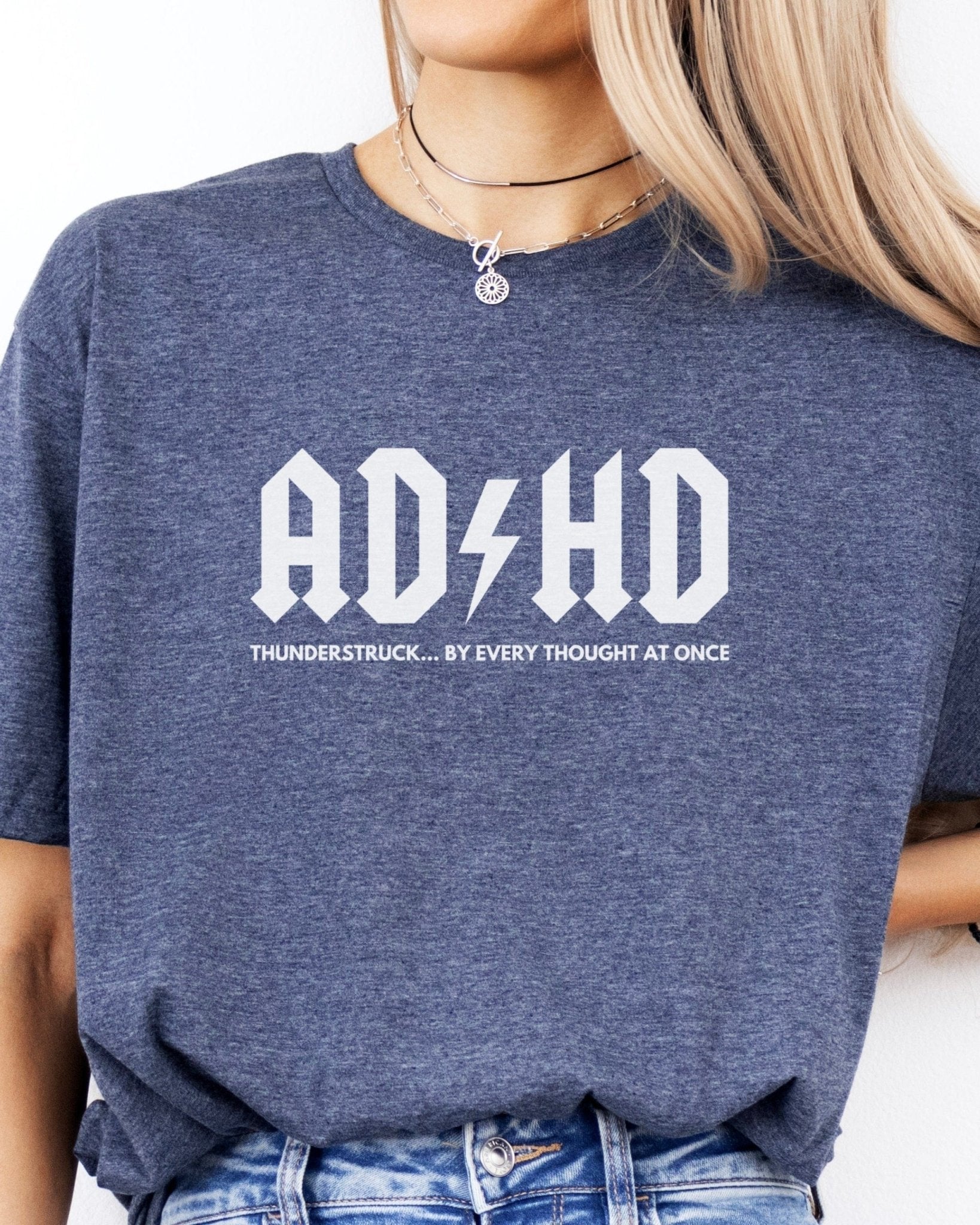 Autism T-Shirt - AD/HD Thunderstruck Tee - Daily Bloom