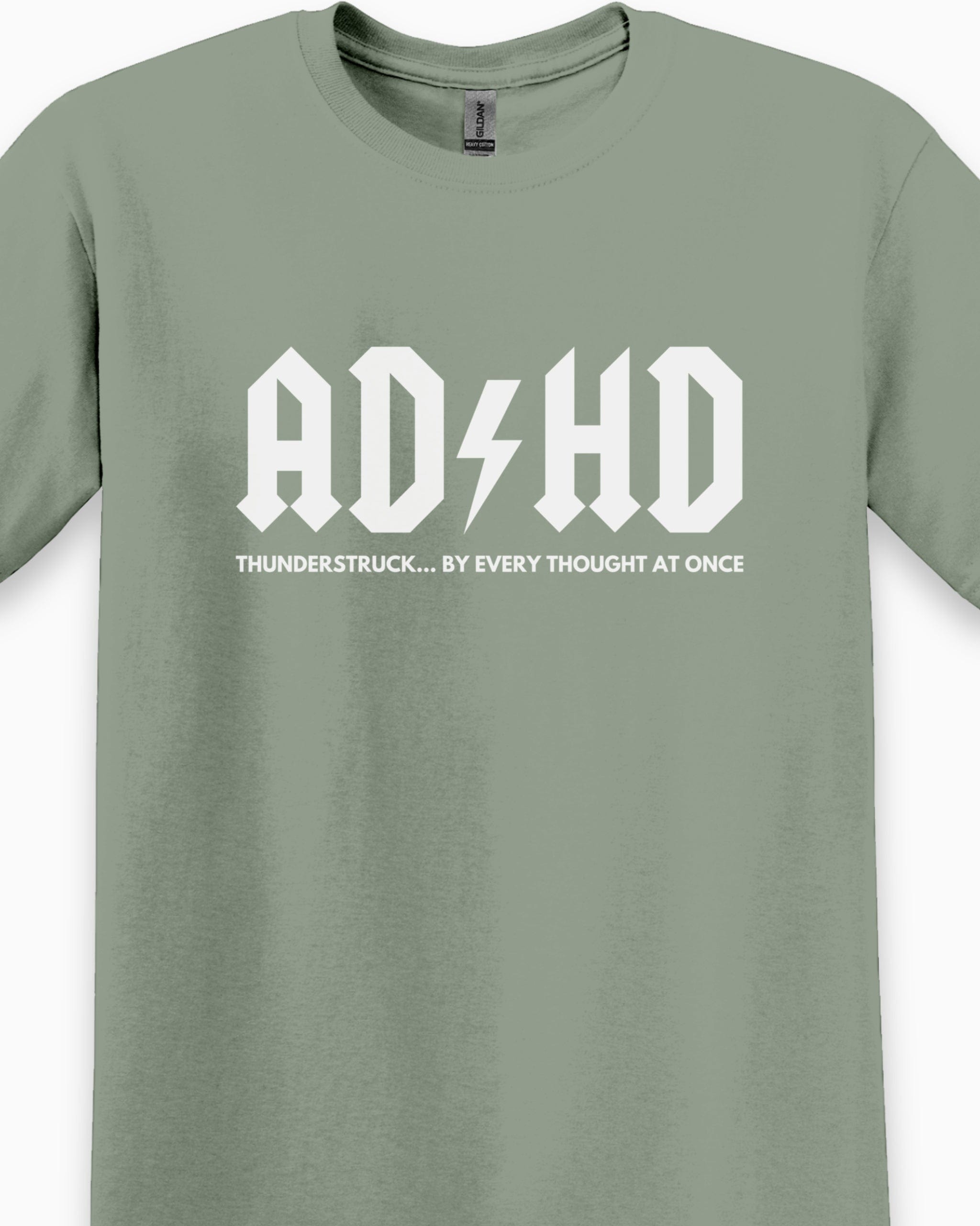 HD Thunderstruck Tee-Neurodiversity, ADHD & Autism Awareness & Acceptance T-Shirt by Daily Bloom