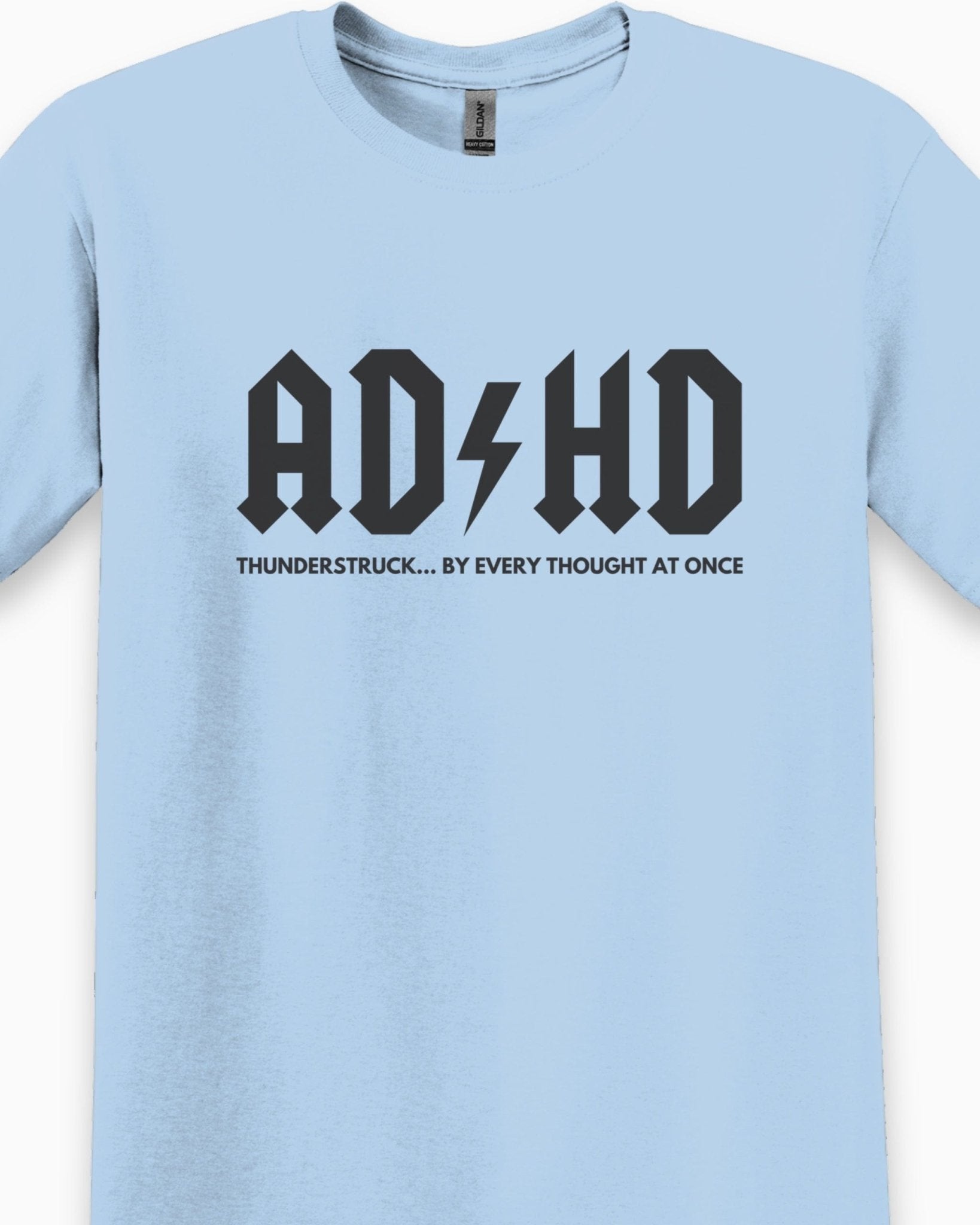 Autism T-Shirt - AD/HD Thunderstruck Tee - Daily Bloom
