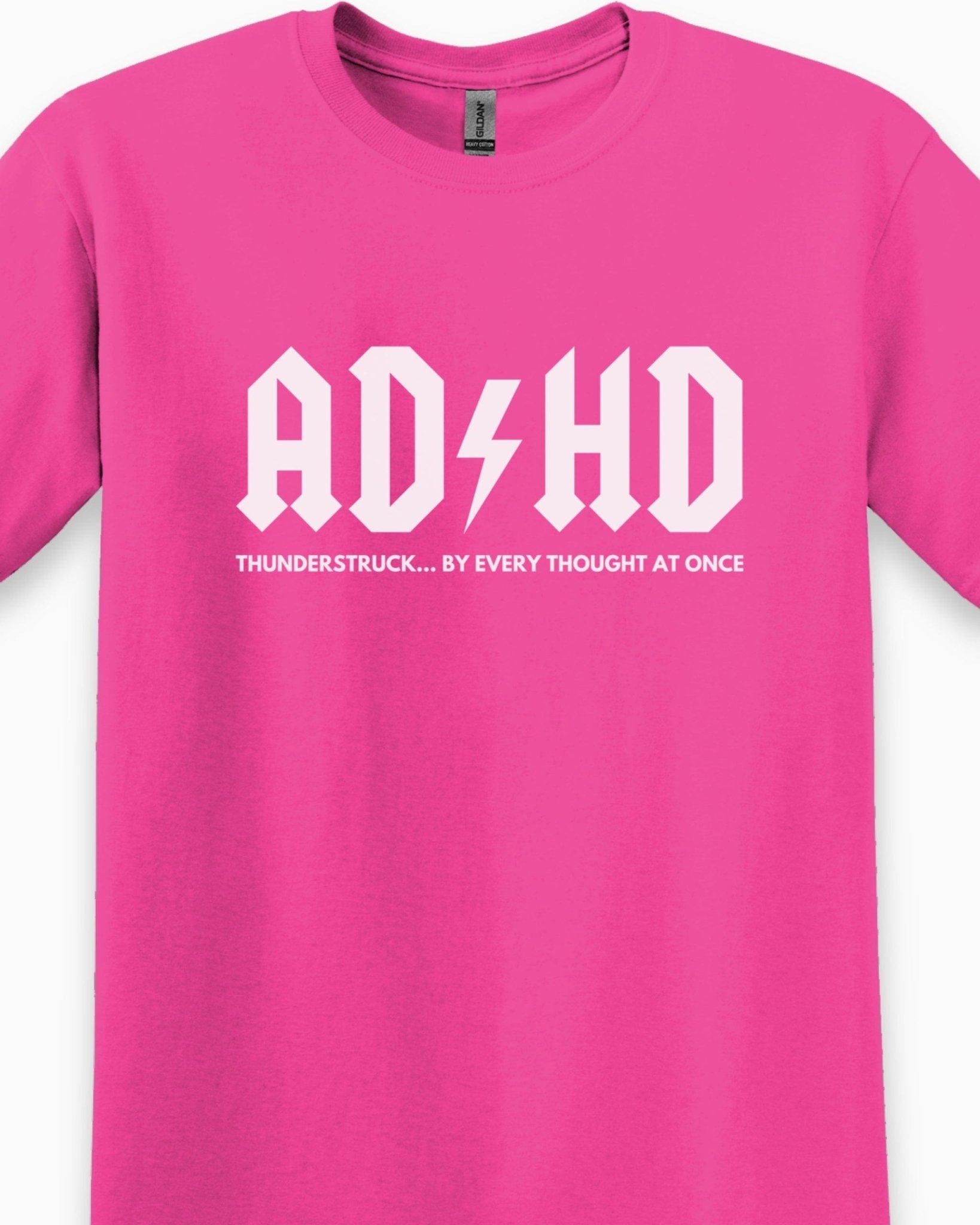 Autism T-Shirt - AD/HD Thunderstruck Tee - Daily Bloom
