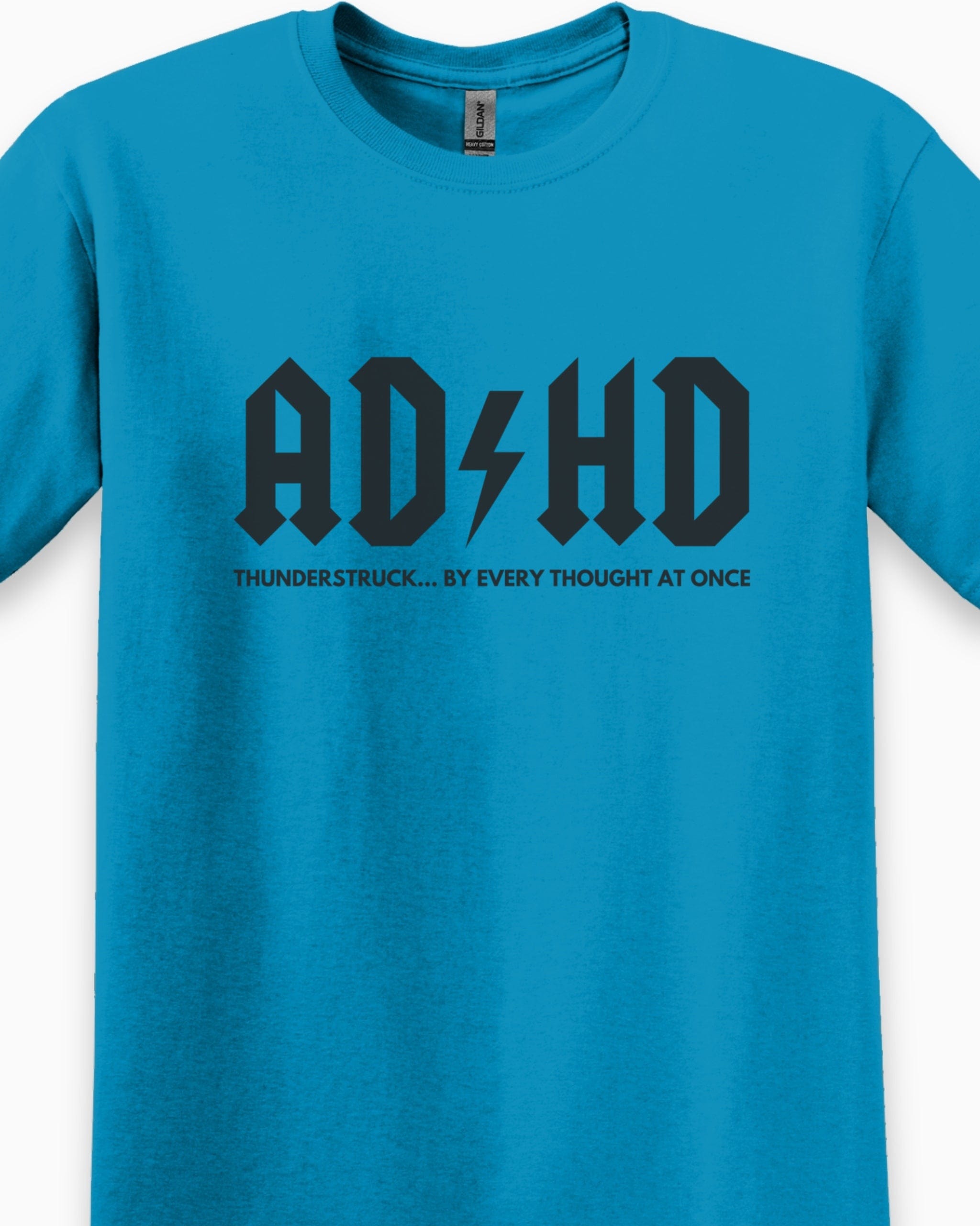HD Thunderstruck Tee-Neurodiversity, ADHD & Autism Awareness & Acceptance T-Shirt by Daily Bloom