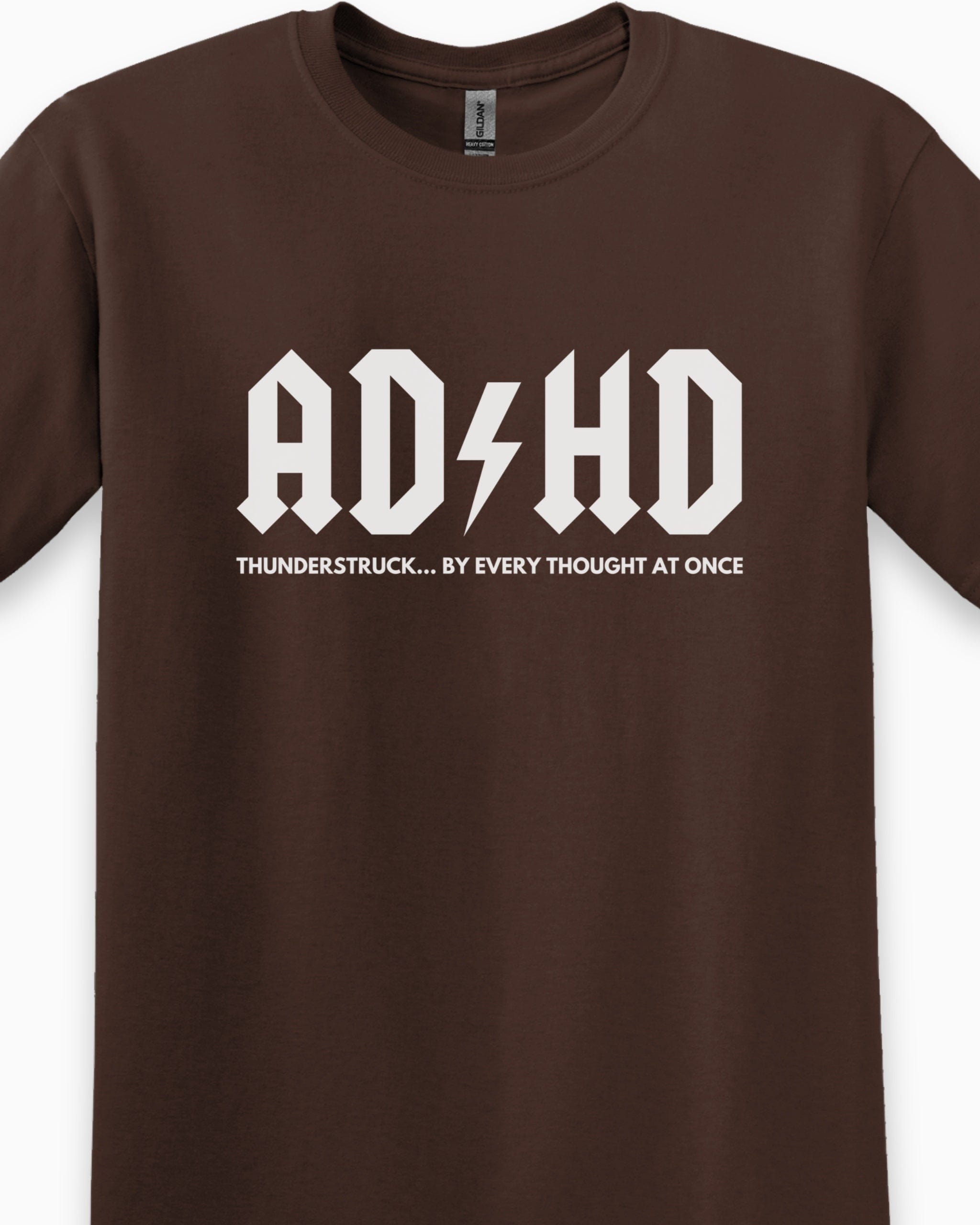 HD Thunderstruck Tee-Neurodiversity, ADHD & Autism Awareness & Acceptance T-Shirt by Daily Bloom