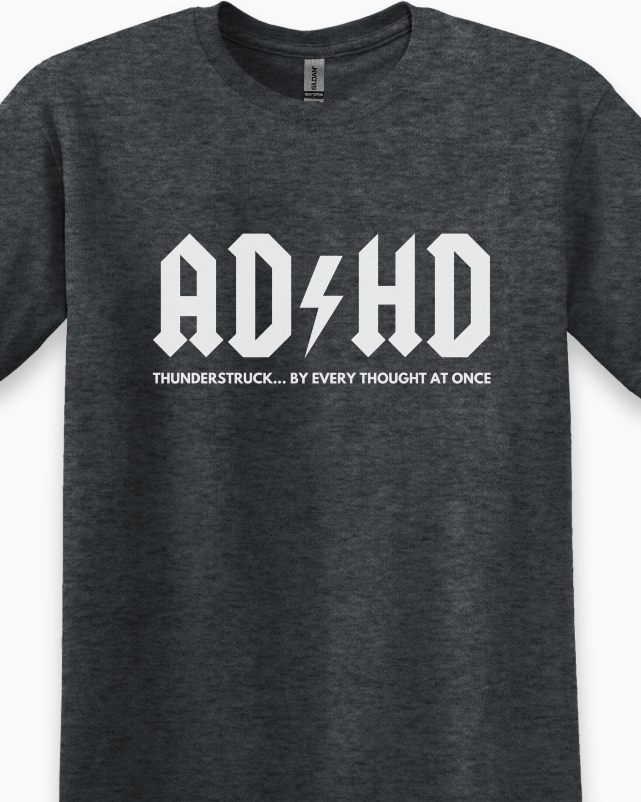 HD Thunderstruck Tee-Neurodiversity, ADHD & Autism Awareness & Acceptance T-Shirt by Daily Bloom