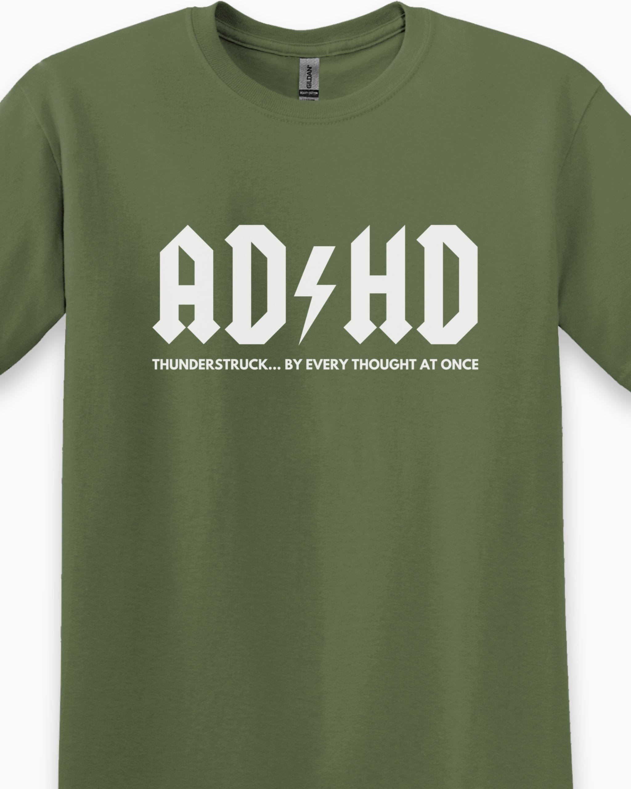 HD Thunderstruck Tee-Neurodiversity, ADHD & Autism Awareness & Acceptance T-Shirt by Daily Bloom