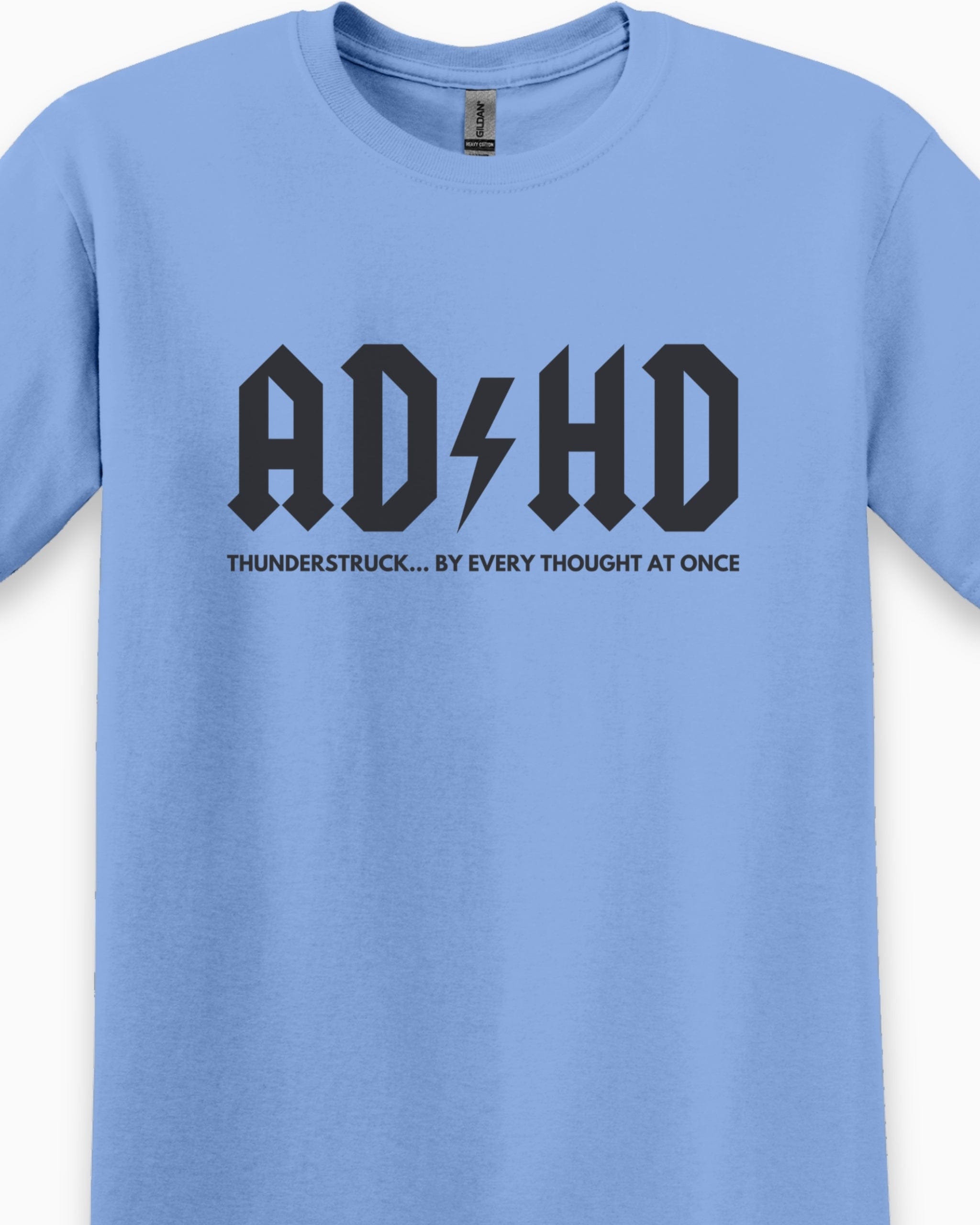 HD Thunderstruck Tee-Neurodiversity, ADHD & Autism Awareness & Acceptance T-Shirt by Daily Bloom