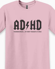 AD/HD Thunderstruck Tee-Neurodiversity, ADHD & Autism Awareness & Acceptance T-Shirt by Daily Bloom