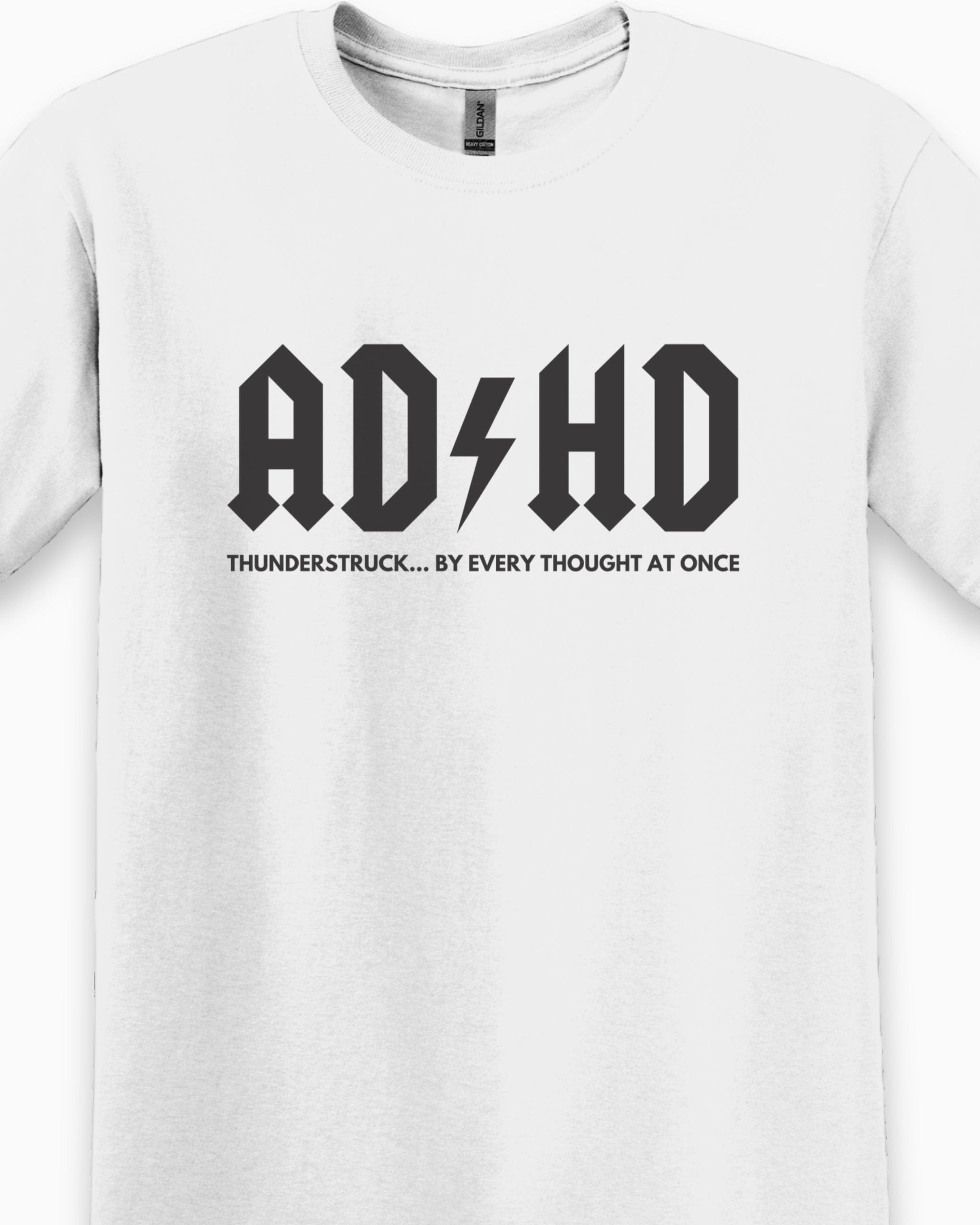HD Thunderstruck Tee-Neurodiversity, ADHD & Autism Awareness & Acceptance T-Shirt by Daily Bloom