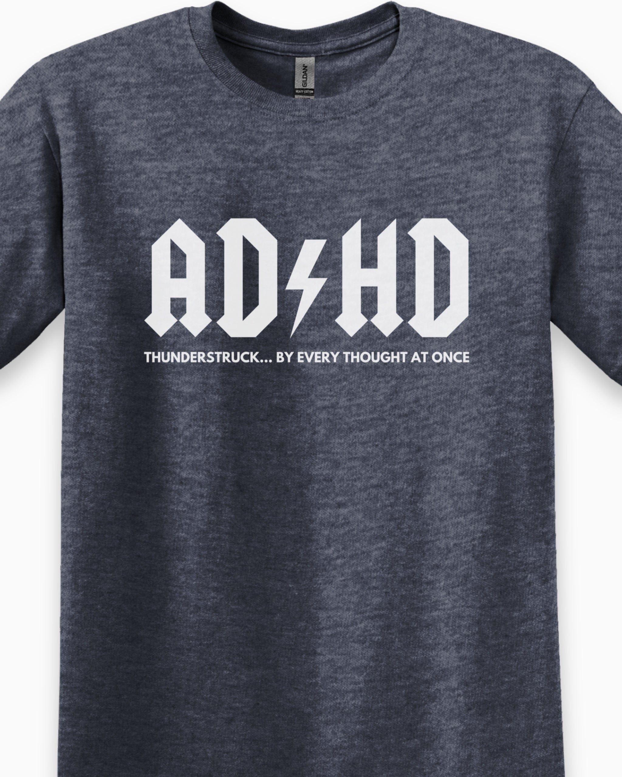 HD Thunderstruck Tee-Neurodiversity, ADHD & Autism Awareness & Acceptance T-Shirt by Daily Bloom