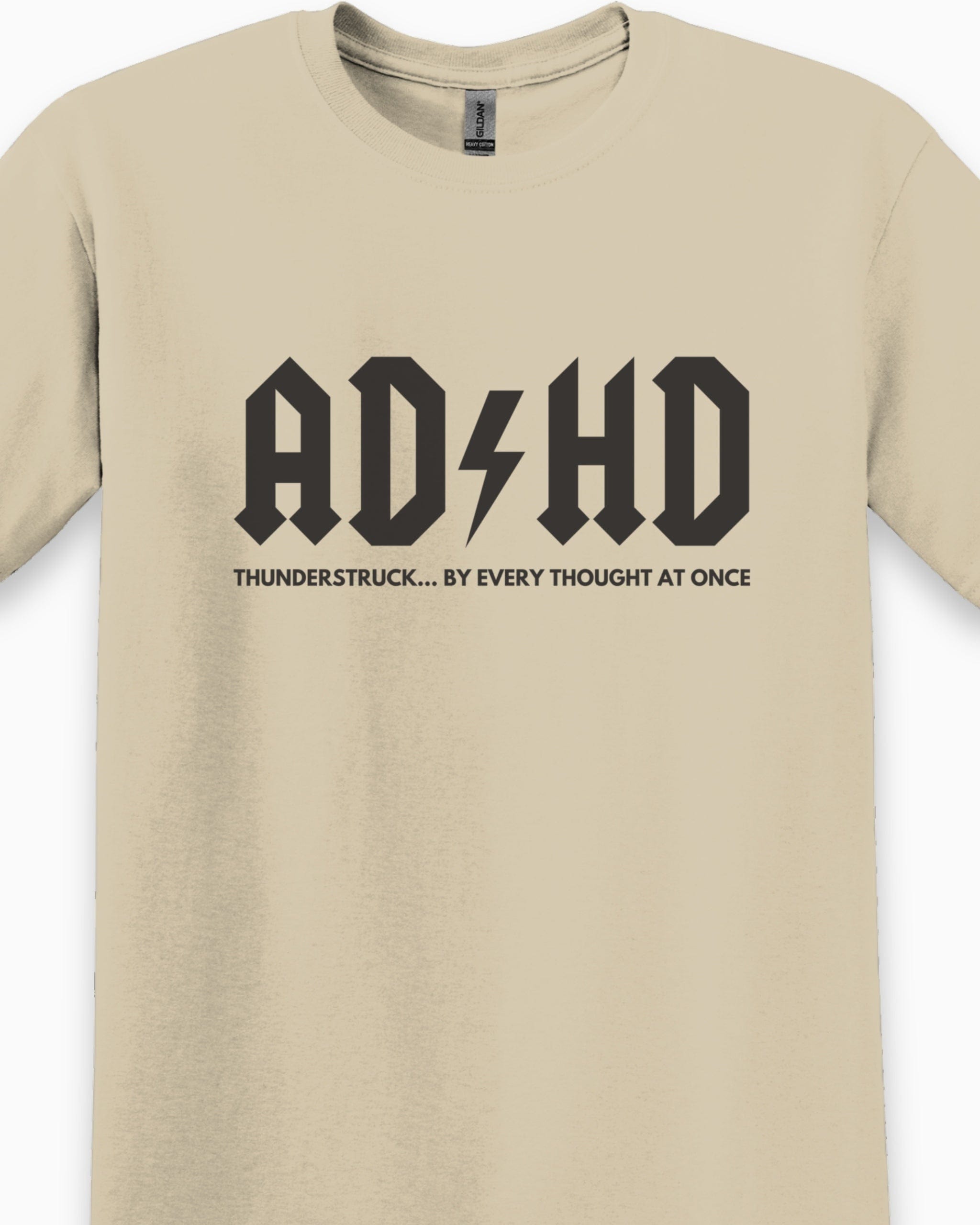 HD Thunderstruck Tee-Neurodiversity, ADHD & Autism Awareness & Acceptance T-Shirt by Daily Bloom