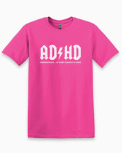 AD/HD Thunderstruck Tee-Heliconia-Neurodiversity, ADHD & Autism Awareness & Acceptance T-Shirt by Daily Bloom