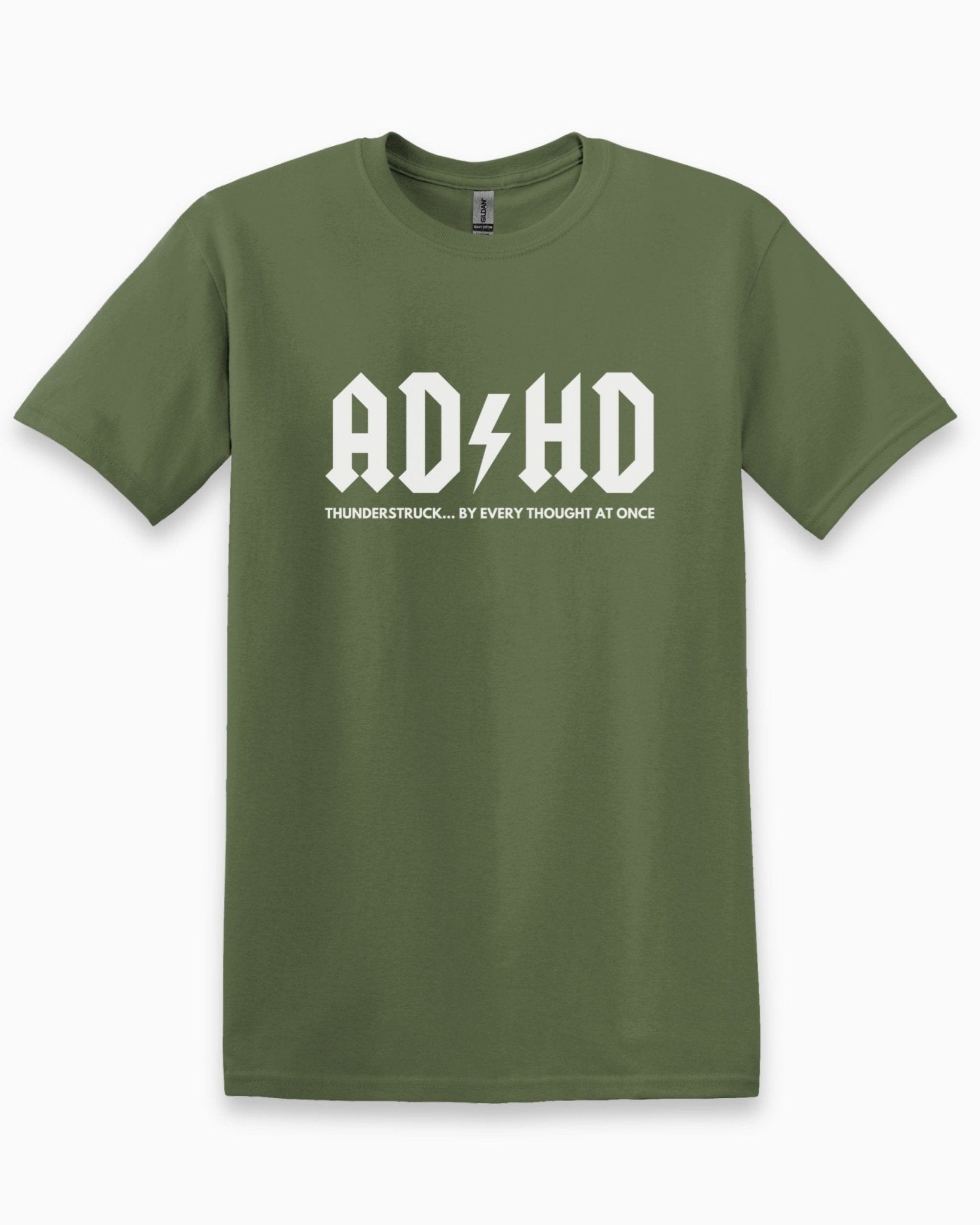 Autism T-Shirt - AD/HD Thunderstruck Tee - Daily Bloom