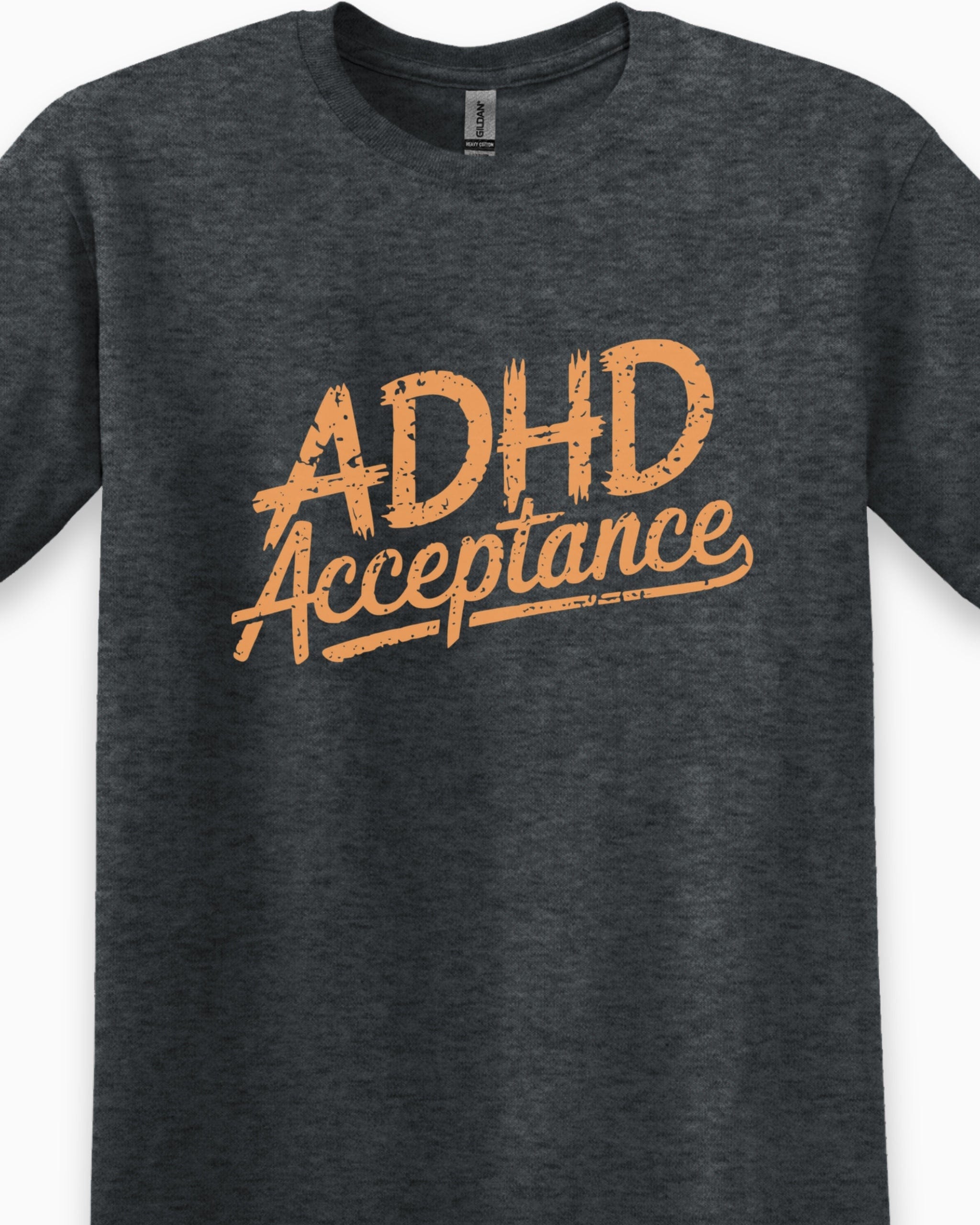 Autism T-Shirt By Daily Bloom ADHD Acceptance Grunge Style Tee