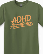 Autism T-Shirt By Daily Bloom ADHD Acceptance Grunge Style Tee