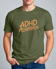 Autism T-Shirt By Daily Bloom ADHD Acceptance Grunge Style Tee