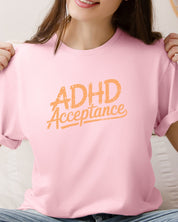 Autism T-Shirt By Daily Bloom ADHD Acceptance Grunge Style Tee