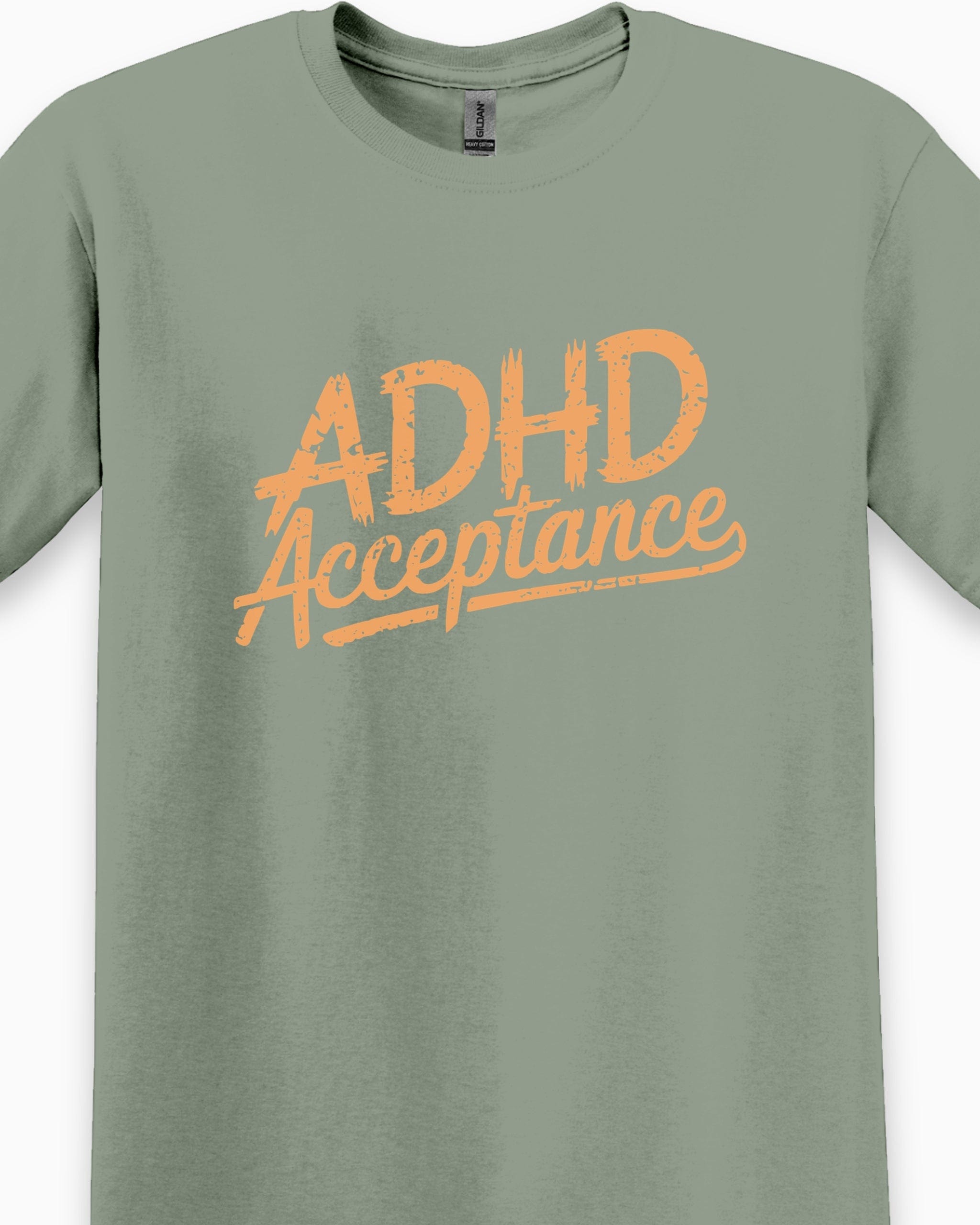 Autism T-Shirt By Daily Bloom ADHD Acceptance Grunge Style Tee