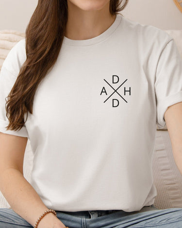 Autism T-Shirt - ADHD Cross Tee - Daily Bloom